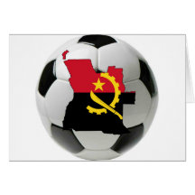 Fútbol del fútbol de Angola Tarjeton