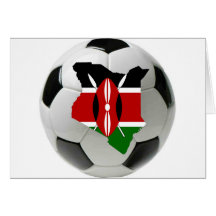 Fútbol del fútbol de Kenia Tarjeta