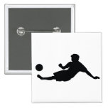Fútbol del fútbol pins