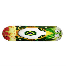 Fútbol del mundial del Brasil del tablero del patí