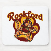 Fútbol del saltamontes y del PeeWee de ROCKFORD Alfombrillas De Raton