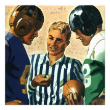 Fútbol del vintage, árbitro y lanzamiento de la mo comunicado personal  
