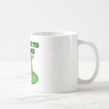 Fútbol divertido de la acción de gracias taza de café