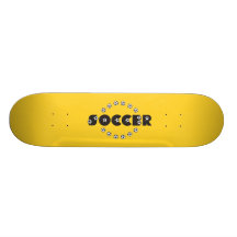 Fútbol en negro tabla de skate
