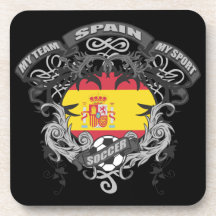 Fútbol España Posavasos De Bebidas