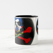 Fútbol haitiano III Tazas De Café