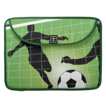 Fútbol - juego de pelota del fútbol fundas para macbooks 