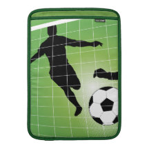 Fútbol - juego de pelota del fútbol funda  MacBook