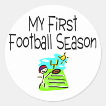 Fútbol mi primera estación de fútbol (figura del p etiqueta redonda