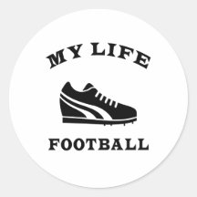 Fútbol mi vida pegatinas  