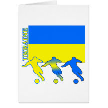 Fútbol Ucrania Tarjeton