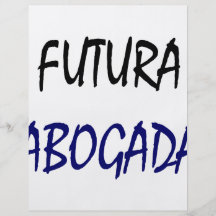 Futura Abogada Tarjeta Publicitaria
