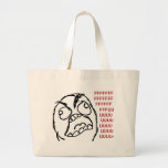 Fuuuu del fuuu del individuo de la rabia bolsa de mano