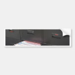 Gabinete de fichero etiqueta de parachoque