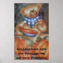 Gacha de avena-Calabazas Posters