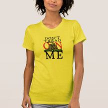Gadsden "no pisa en mí" - la camisa de las mujeres