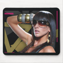 Gafas de sol que llevan Mousepad del chica