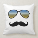Gafas de sol retras divertidas con el bigote almohada