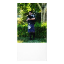 Gaitero Tarjeta Con Foto Personalizada