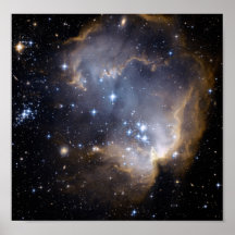 Galaxia de NASAs NGC602 Posters