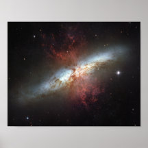 Galaxia de Starburst, 82 más sucios Poster
