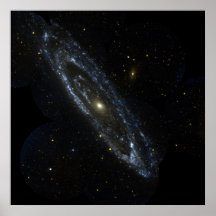 Galaxia del Andromeda Poster