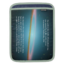 Galaxia del sombrero - manga funda para iPads