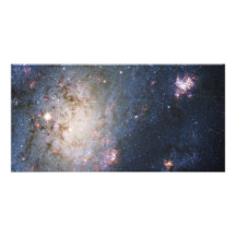 Galaxia espiral intermedia NGC 2403 Caldwell 7 Tarjetas Fotográficas