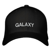 Galaxia gorra de 3 series gorro bordado