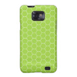 Galaxia verde ácida de Samsung del modelo del pana Galaxy S2 Fundas