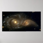 Galaxias NGC 2207 y IC 2163 Impresiones