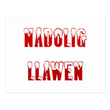 Galés: Nadolig Llawen Tarjeta Postal
