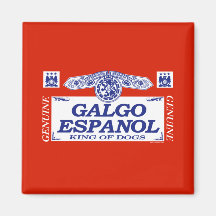 Galgo Espanol Imán Para Frigorifico