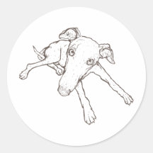 Galgo Etiqueta