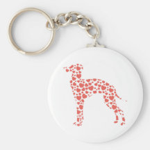 Galgo italiano llavero