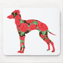 Galgo italiano tapete de raton