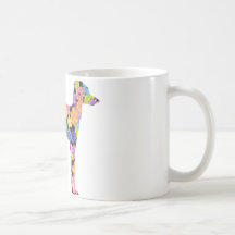 Galgo italiano taza de café