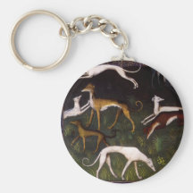 "Galgos medievales Llaveros Personalizados