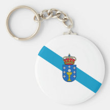 Galicia, una región céltica de Europa Llaveros Personalizados