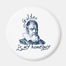 Galileo es mi Homeboy Imán De Nevera