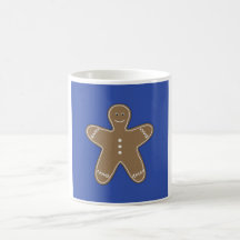 galleta del pan de jengibre taza