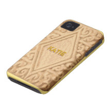 Galleta personalizada del bocadillo de la crema de iPhone 4 Case-Mate carcasa