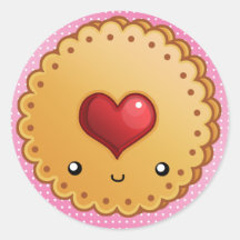 galletas+BG, cookie_luv Pegatina
