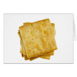 Galletas cuadradas tarjetas