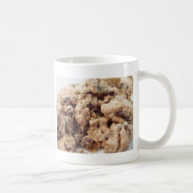Galletas de microprocesador de chocolate tazas
