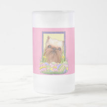 Galletas del huevo de Pascua - Bruselas Griffon Taza