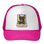 Galletas del huevo de Pascua - Doberman Gorras De Camionero
