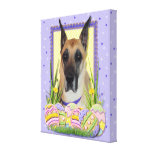 Galletas del huevo de Pascua - great dane - cervat Lona Estirada Galerías