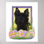 Galletas del huevo de Pascua - mojón Terrier Poster