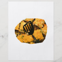 Galletas del Nacho y imagen de la espátula Flyer A Todo Color